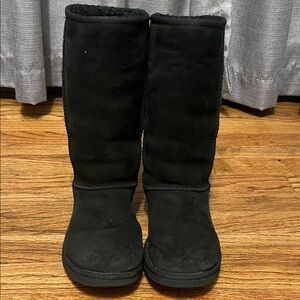 UGG Classic Black Sheepskin Boots